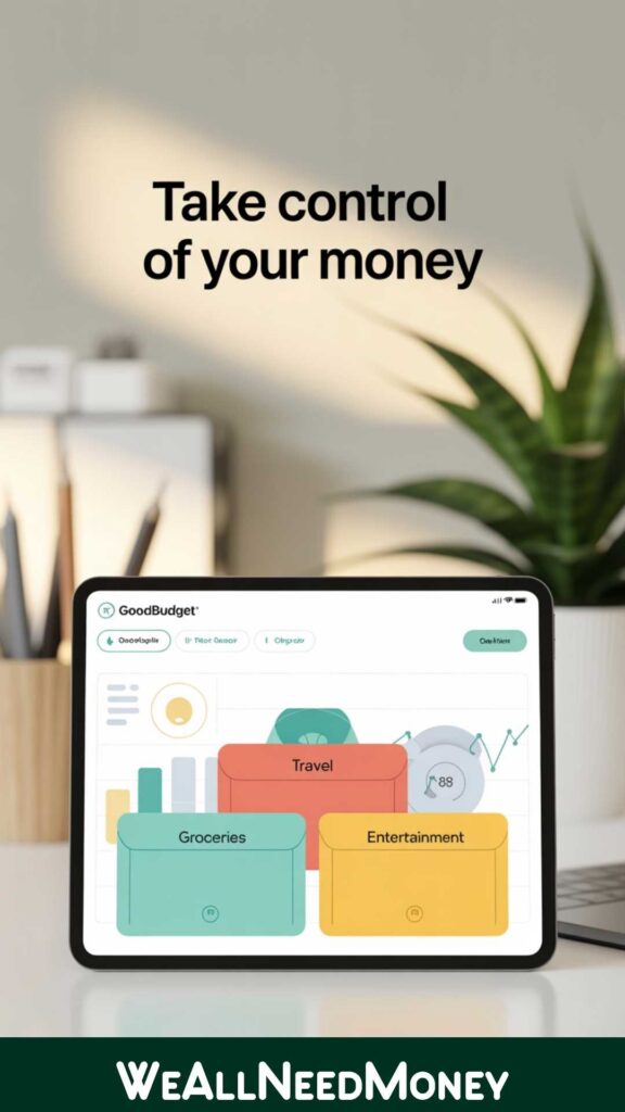 Goodbudget budgeting app for couples