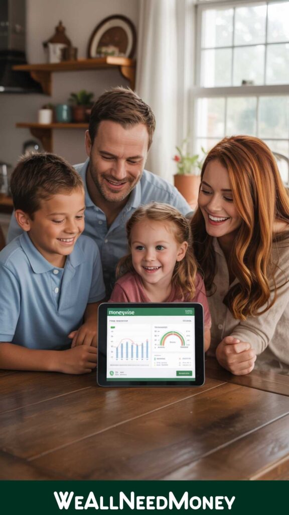Family using best budgeting apps for beginners 2025