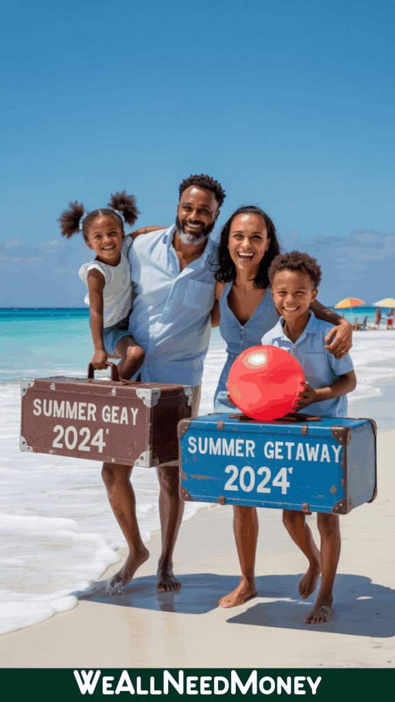 budgeting for family vacation