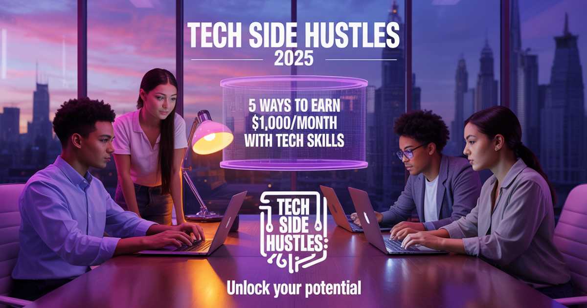 Tech Side Hustles in 2025