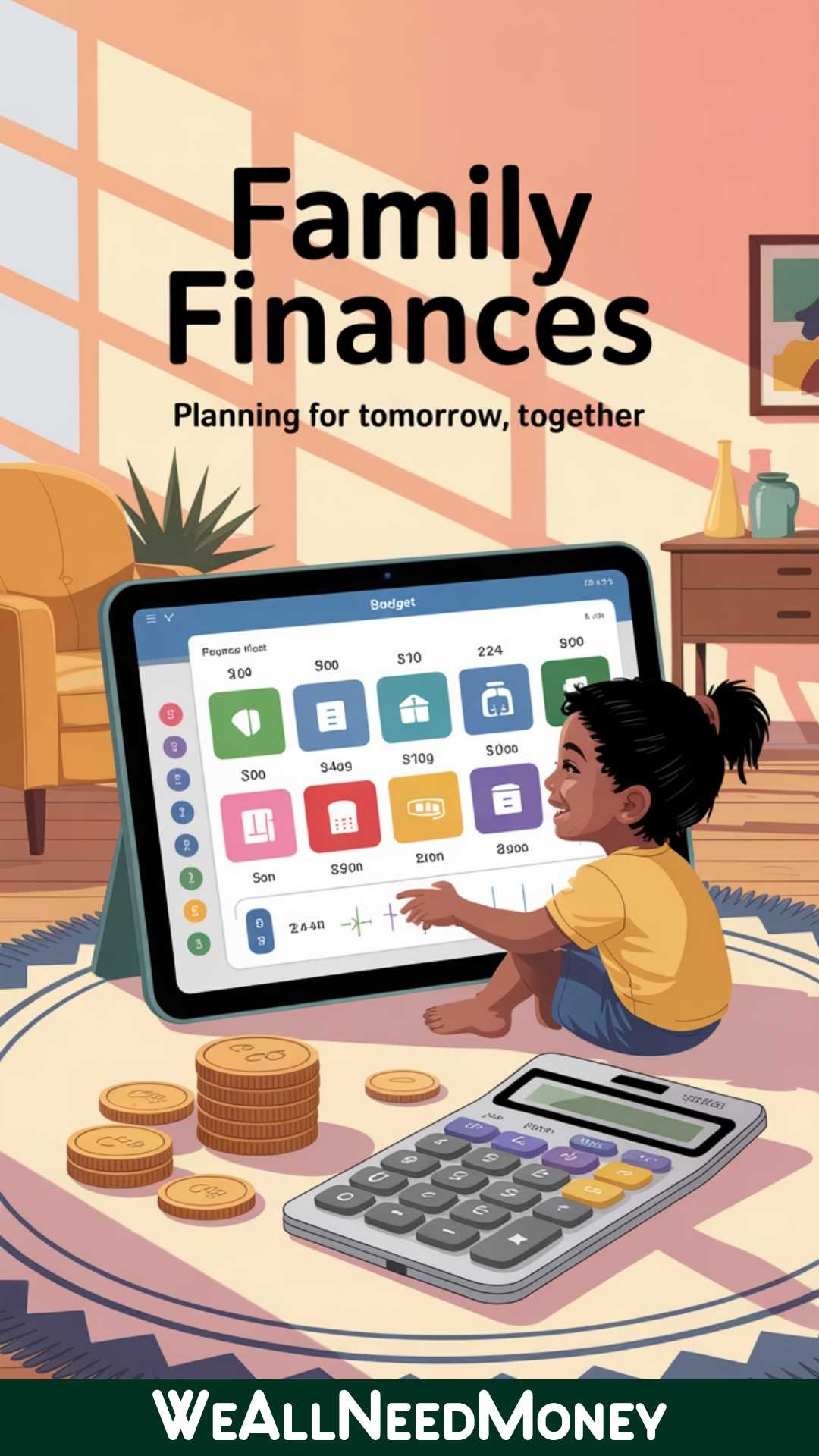 talk about money with kids to teach saving