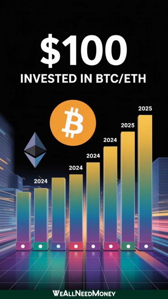 Is $100 enough to start crypto in 2025 growth chart.
