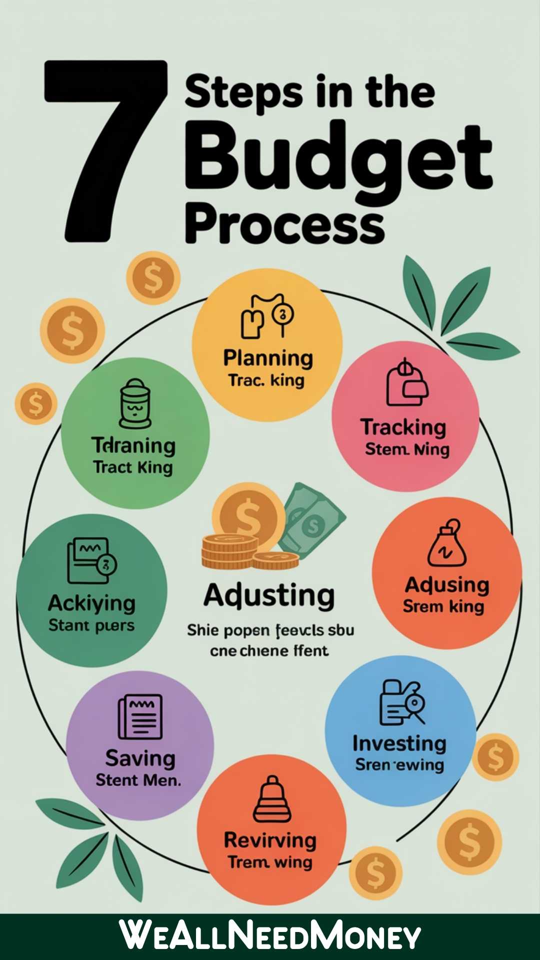 7 steps in budget process for small business budgeting