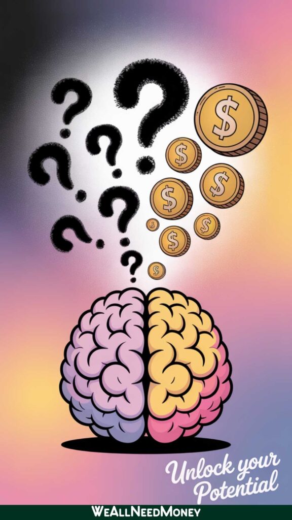 acknowledge your current money mindset and change limiting beliefs