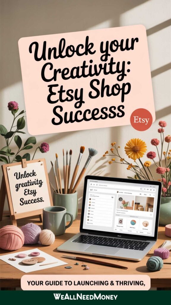 How to start a successful Etsy shop tips, including how to start an Etsy shop.
