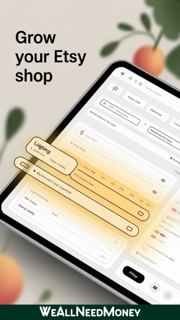 Step-by-step how to start an Etsy shop dashboard for beginners.