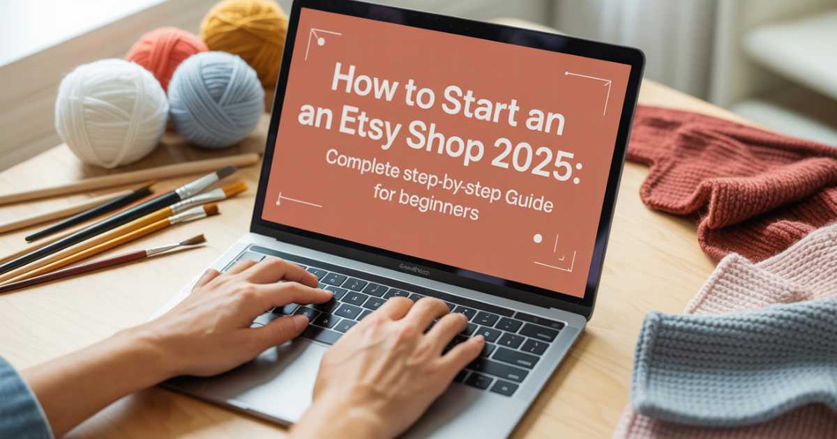 start an Etsy shop